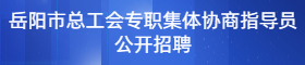 岳阳市总工会专职集体协商指导员公开招聘